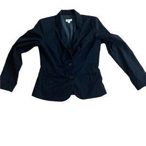 Merona Vintage Navy Blue Blazer- size 4-Classic & Great!